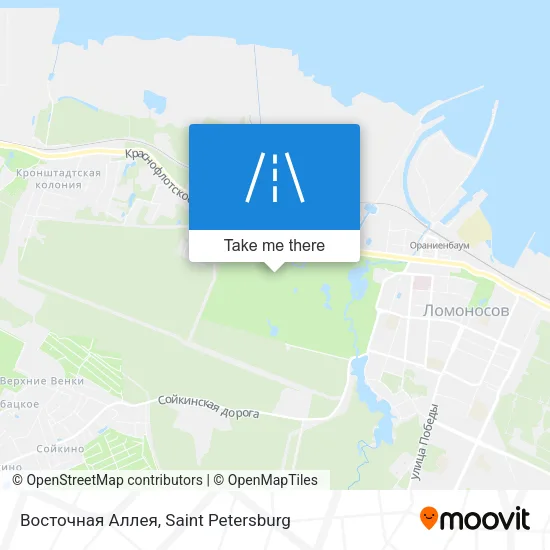 Восточная Аллея map