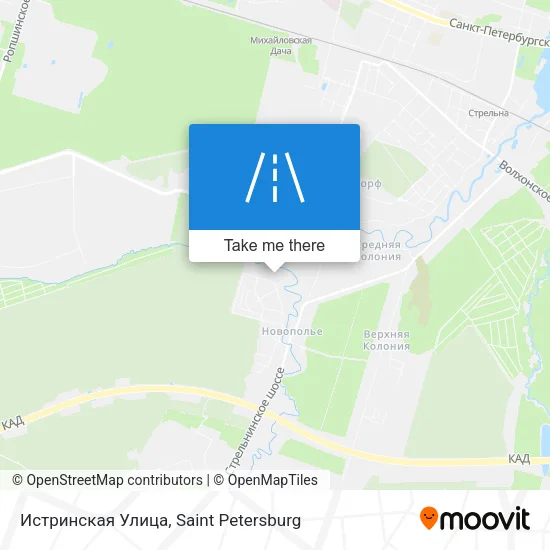 Истринская Улица map