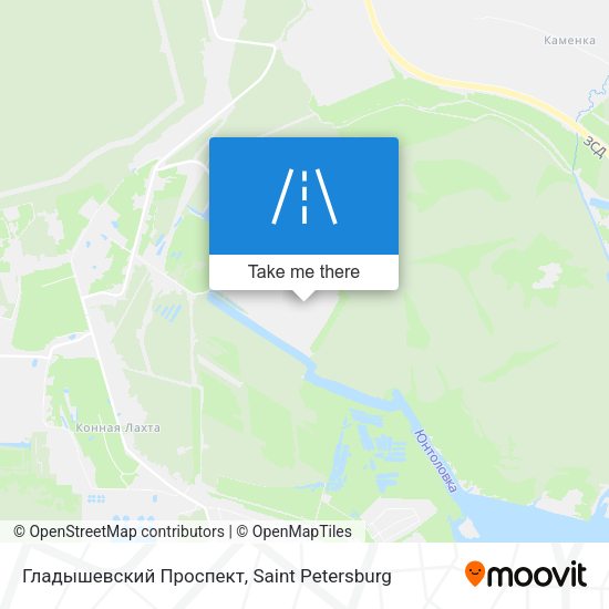 Гладышевский Проспект map