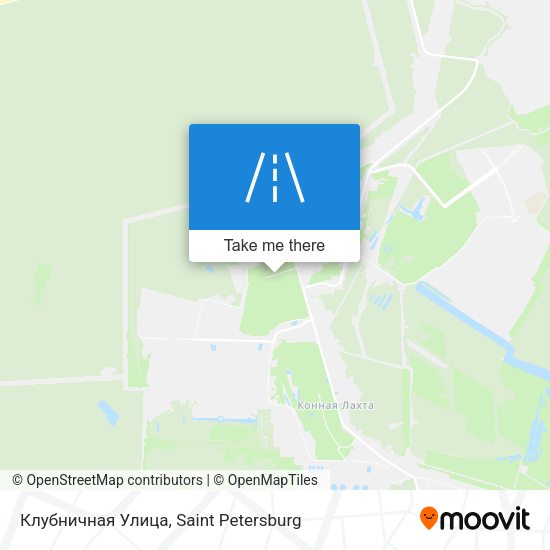 Клубничная Улица map