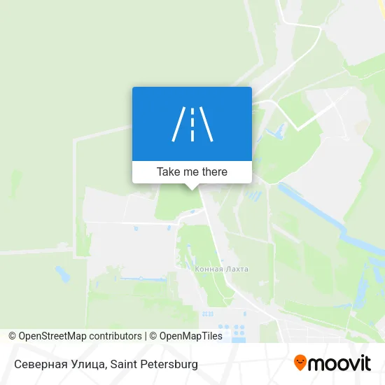 Северная Улица map