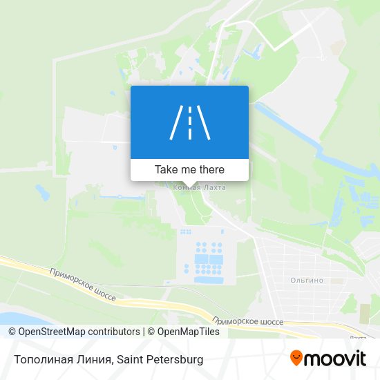 Тополиная Линия map