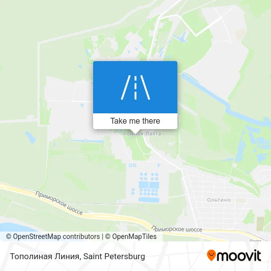 Тополиная Линия map