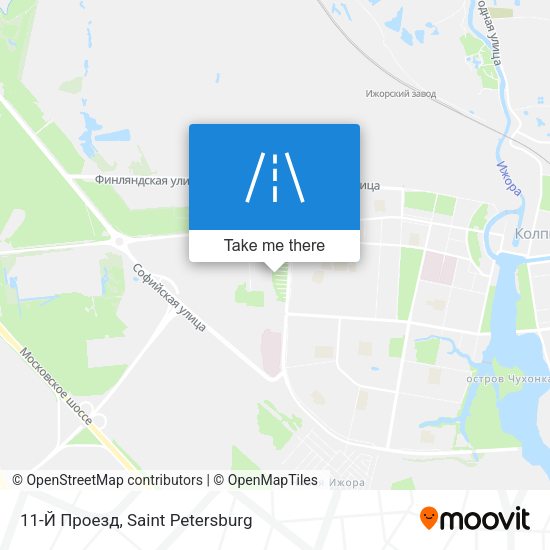 11-Й Проезд map