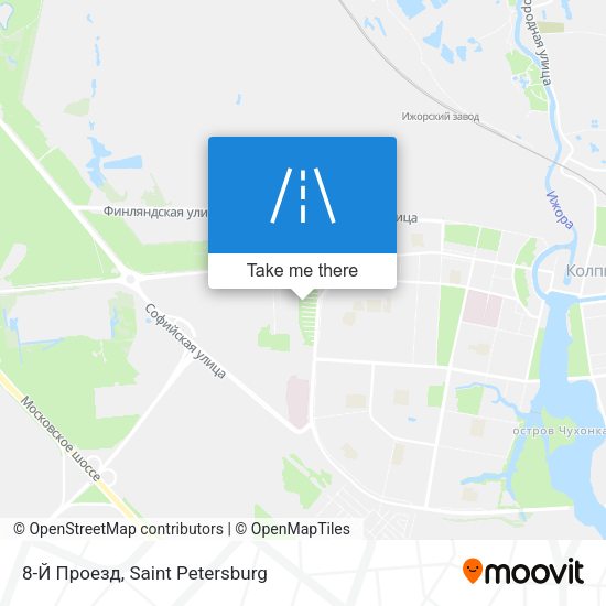 8-Й Проезд map