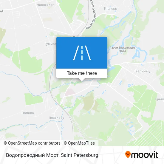 Водопроводный Мост map