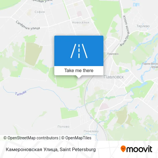 Камероновская Улица map