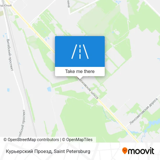 Курьерский Проезд map