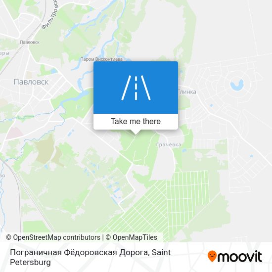 Пограничная Фёдоровская Дорога map