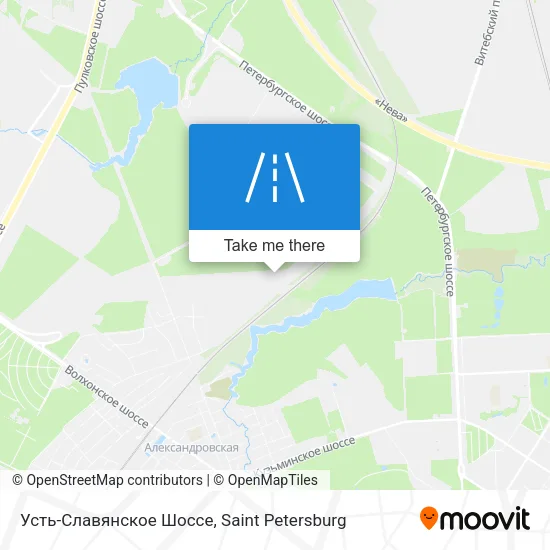 Усть-Славянское Шоссе map