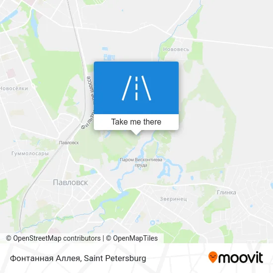 Фонтанная Аллея map