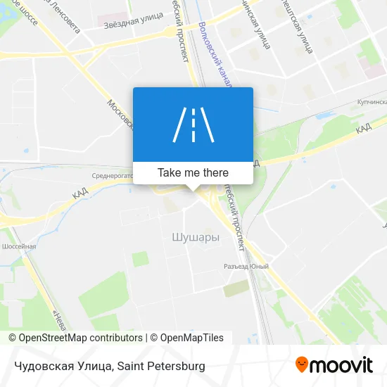 Чудовская Улица map