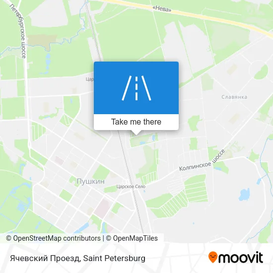 Ячевский Проезд map