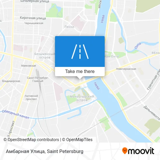 Амбарная Улица map