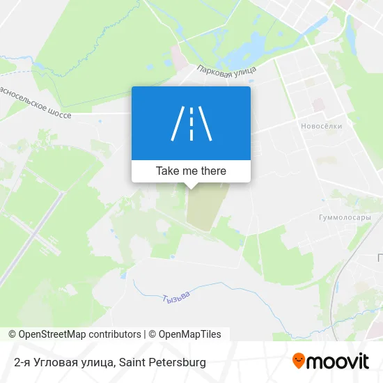 2-я Угловая улица map