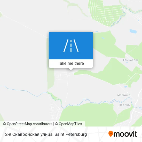 2-я Скавронская улица map