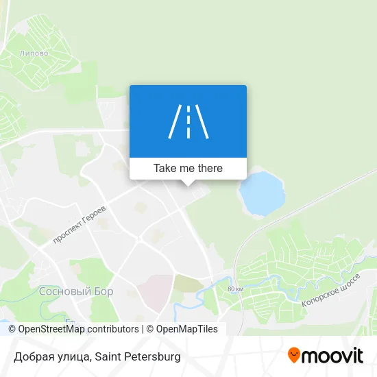 Добрая улица map