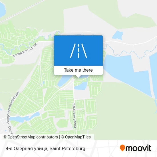 4-я Озёрная улица map