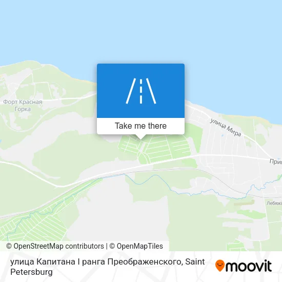 улица Капитана I ранга Преображенского map