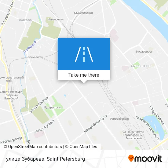 улица Зубарева map