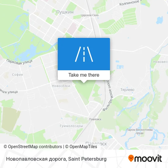 Новопавловская дорога map