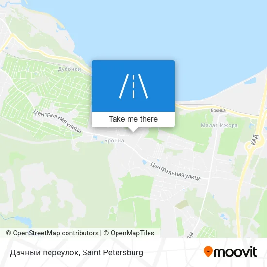 Дачный переулок map