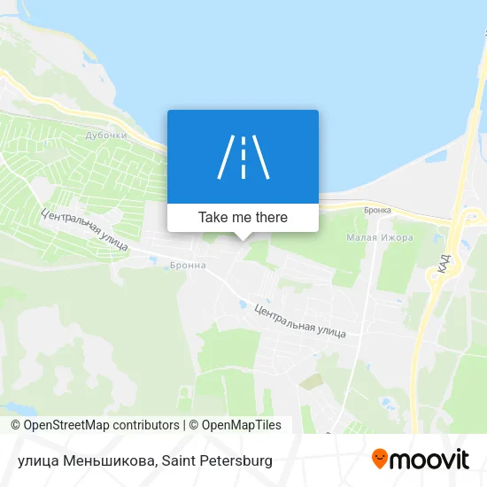 улица Меньшикова map