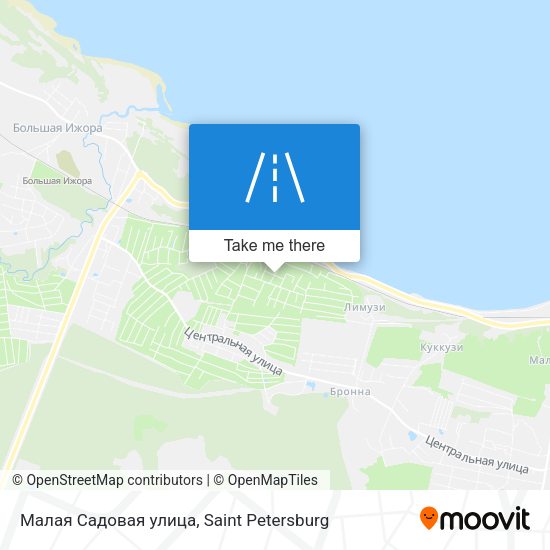 Малая Садовая улица map