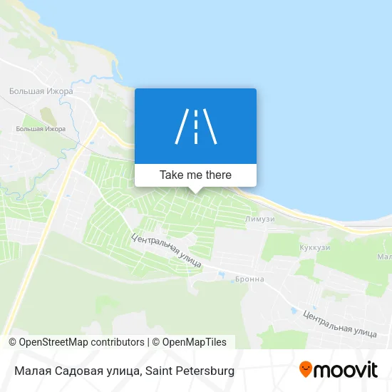 Малая Садовая улица map