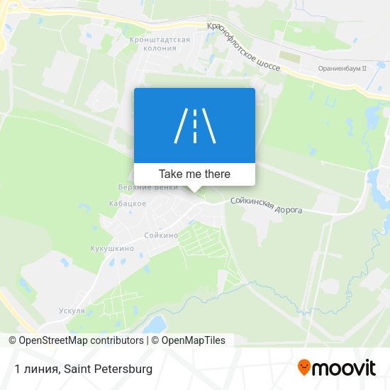 1 линия map