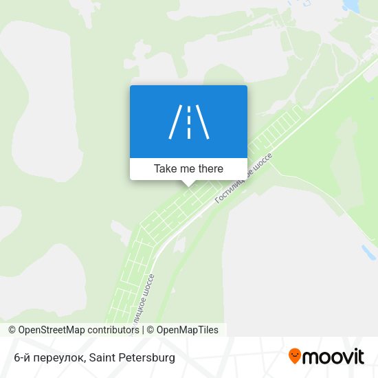 6-й переулок map