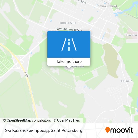 2-й Казанский проезд map