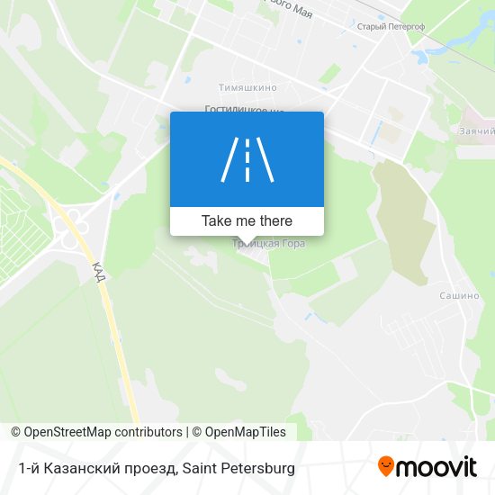 1-й Казанский проезд map