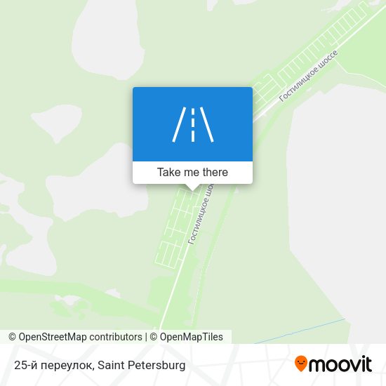 25-й переулок map