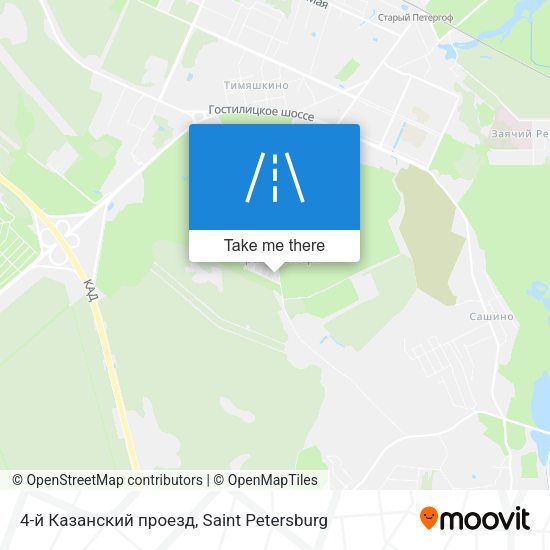4-й Казанский проезд map