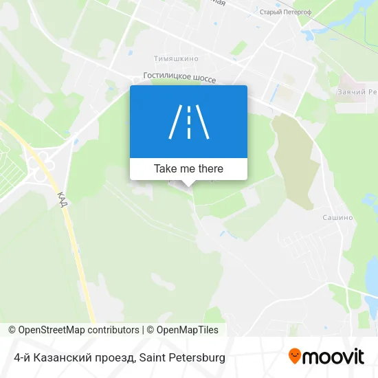 4-й Казанский проезд map