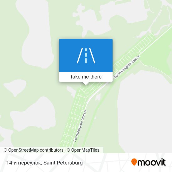 14-й переулок map