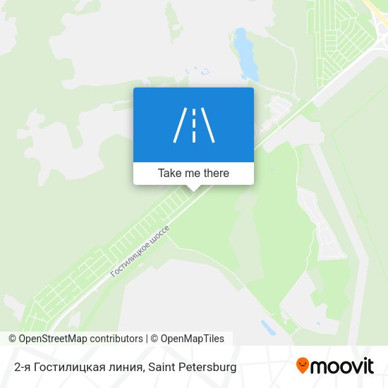 2-я Гостилицкая линия map