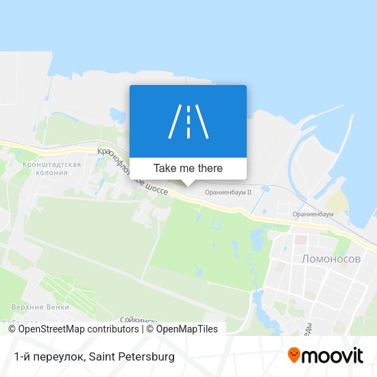1-й переулок map