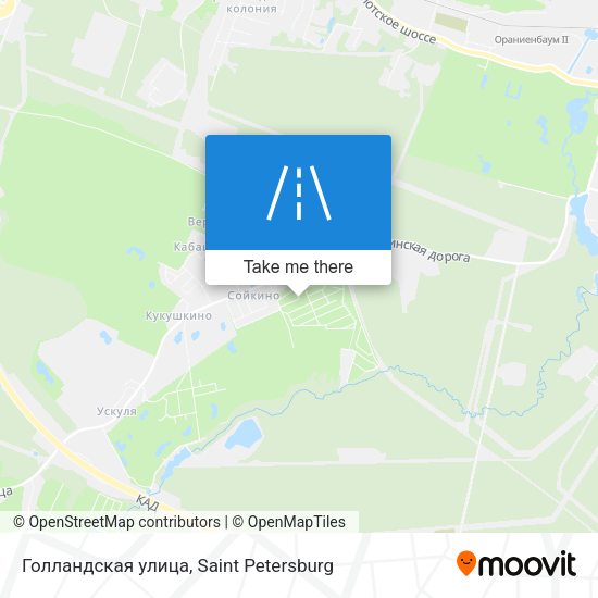 Голландская улица map