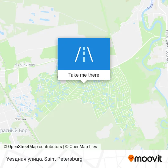 Уездная улица map