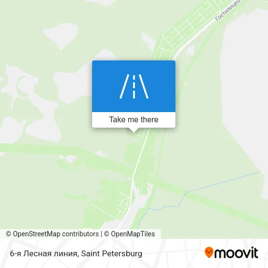 6-я Лесная линия map