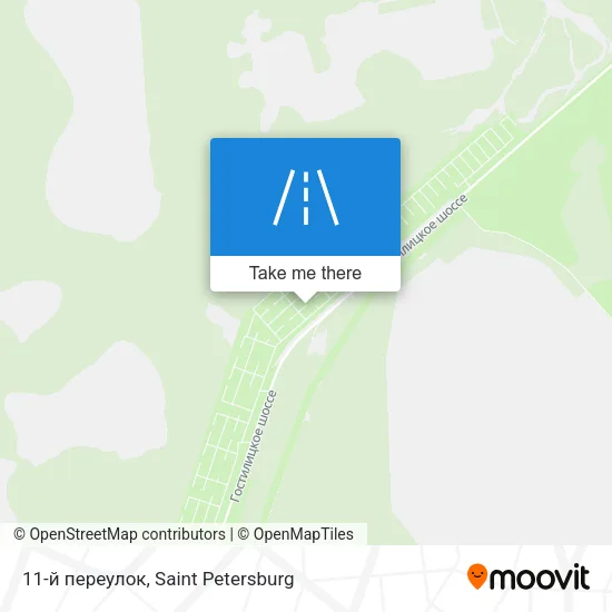 11-й переулок map