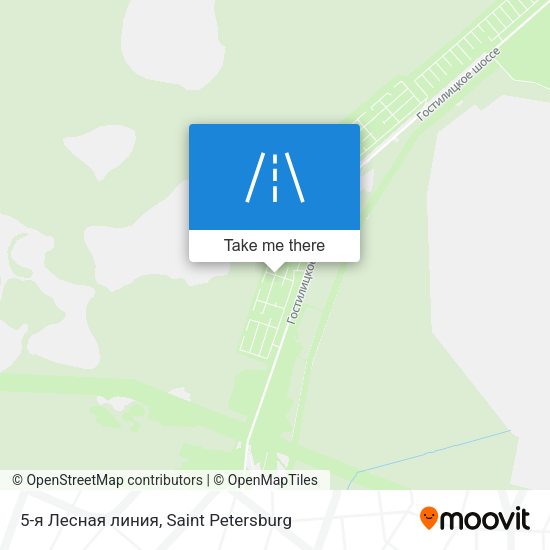 5-я Лесная линия map