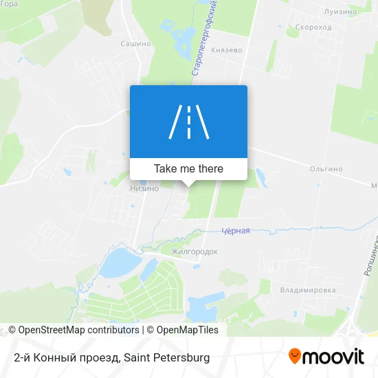 2-й Конный проезд map