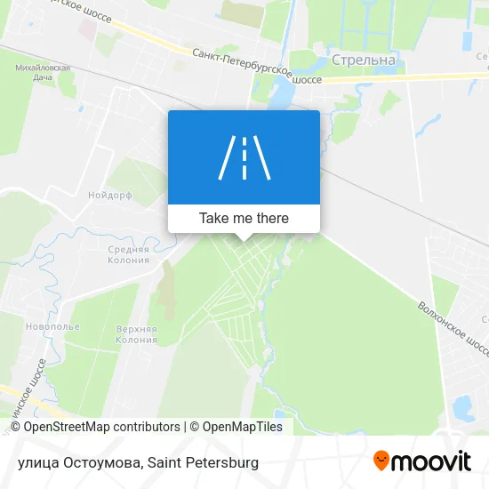 улица Остоумова map