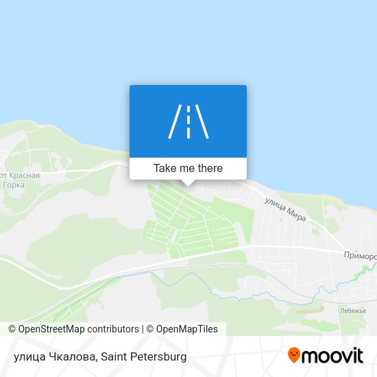 улица Чкалова map