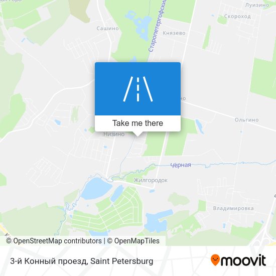 3-й Конный проезд map