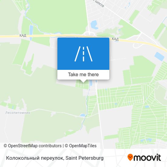Колокольный переулок map
