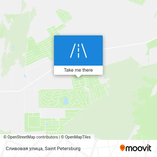 Сливовая улица map